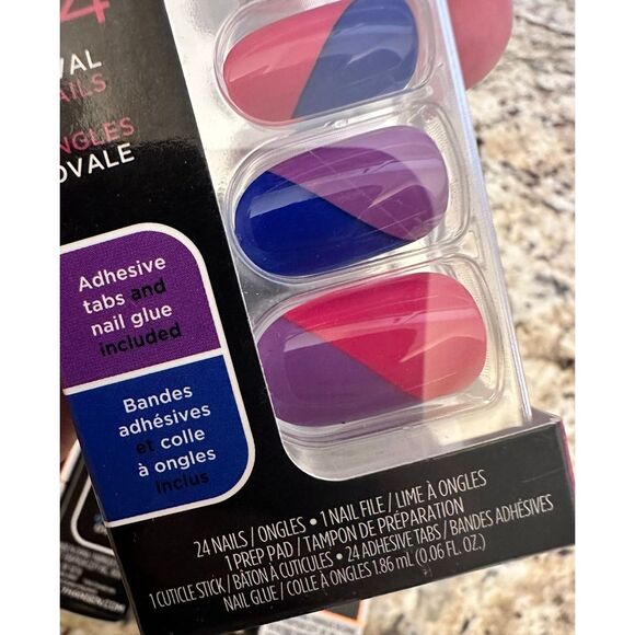 Sally Hansen 6X Oval Shaped Press on Nails With 24 Nail in Each Box Bundle - Picture 7 of 7